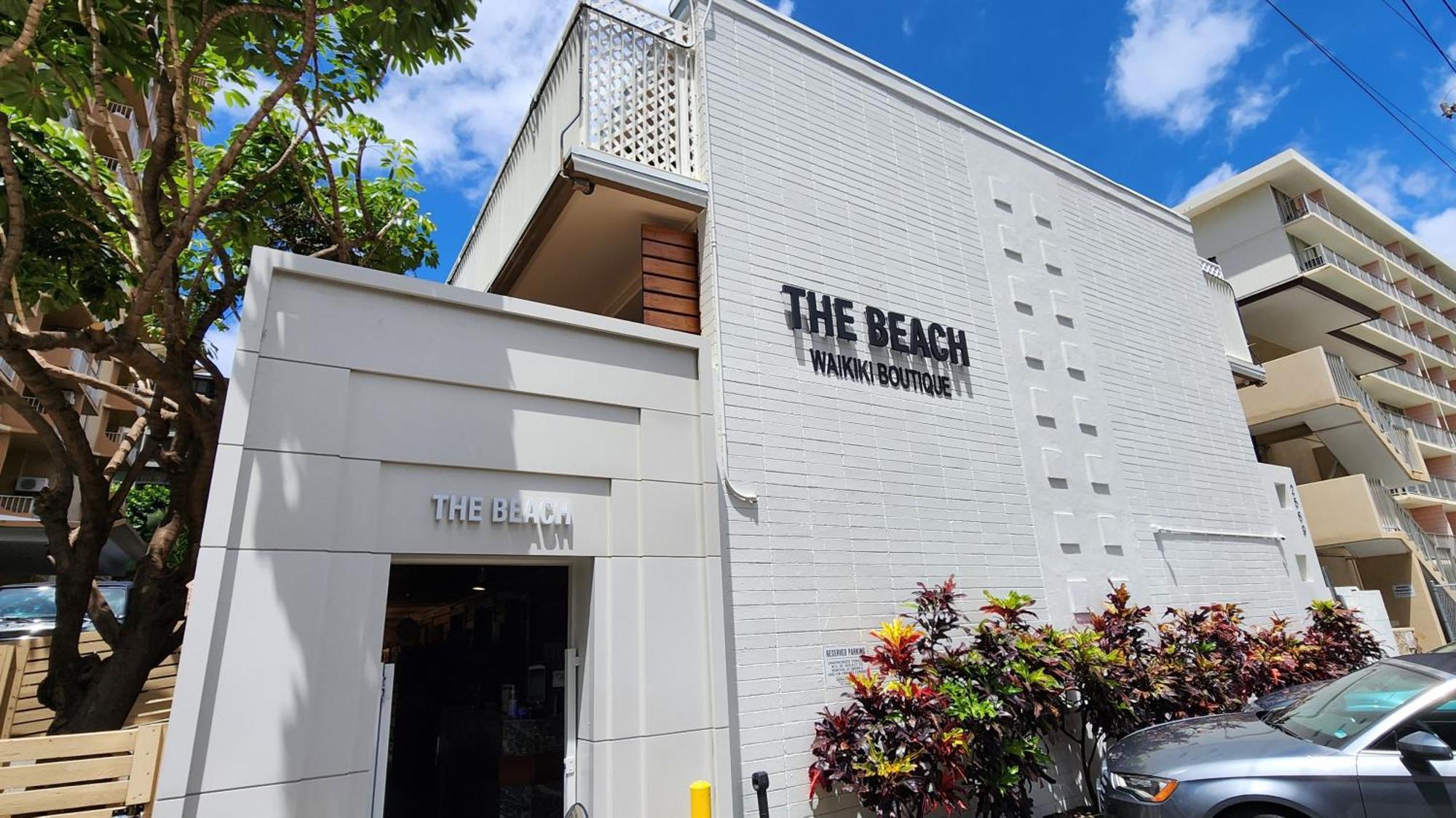 The Beach Waikiki Boutique Hostel โฮโนลูลู ภายนอก รูปภาพ