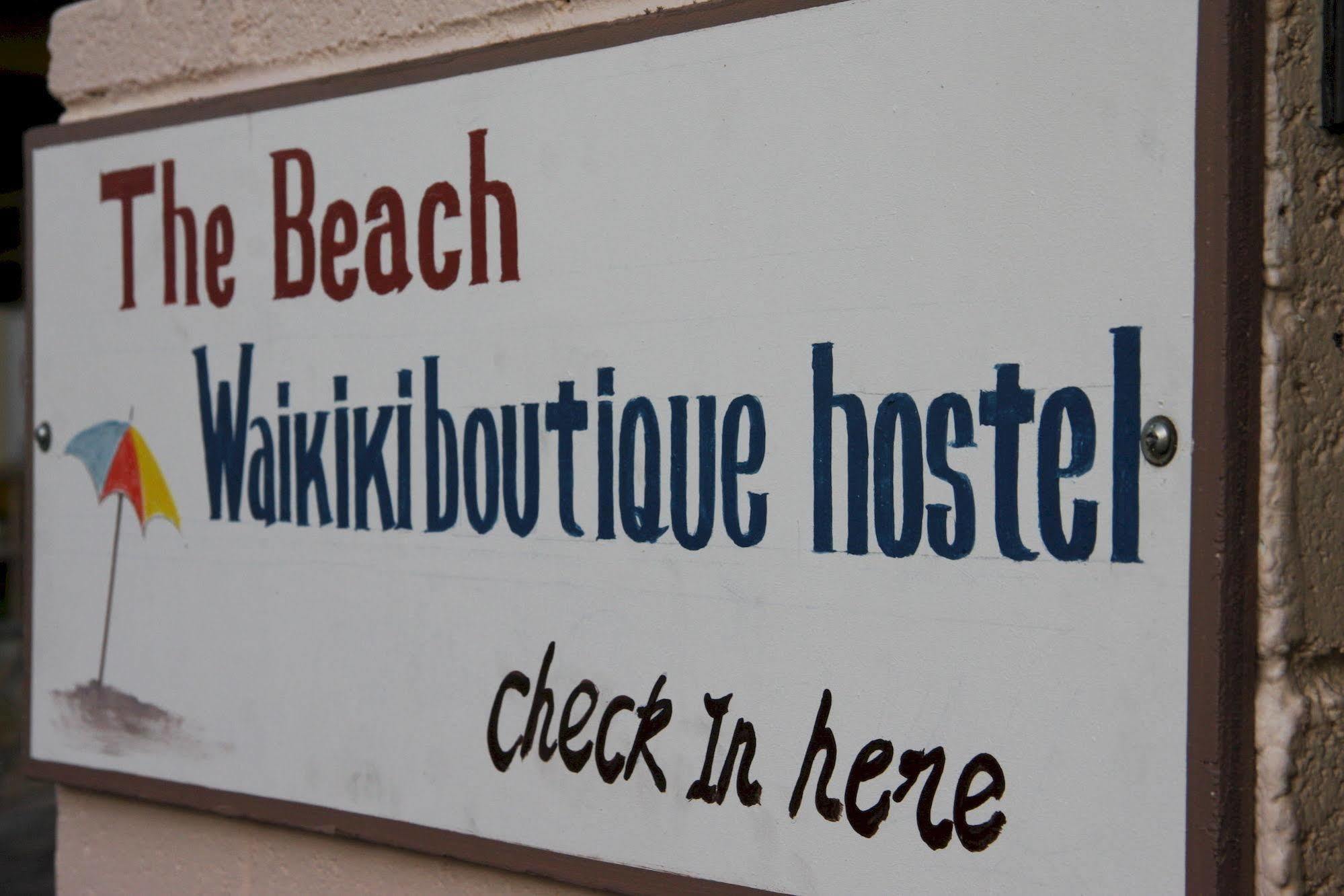 The Beach Waikiki Boutique Hostel โฮโนลูลู ภายนอก รูปภาพ